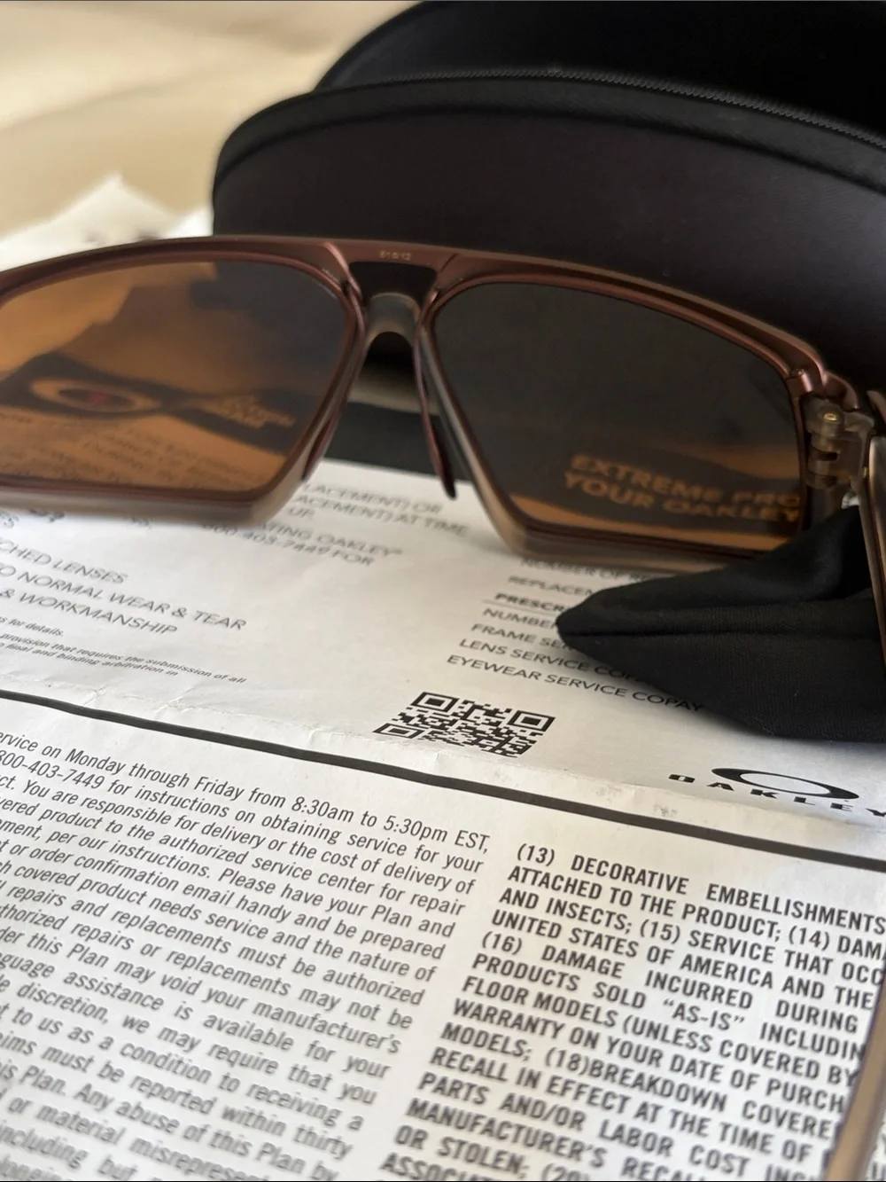 Oakley Massillon Brown Titanium  Matte Brown Smoke Sunglasses 6029-0361